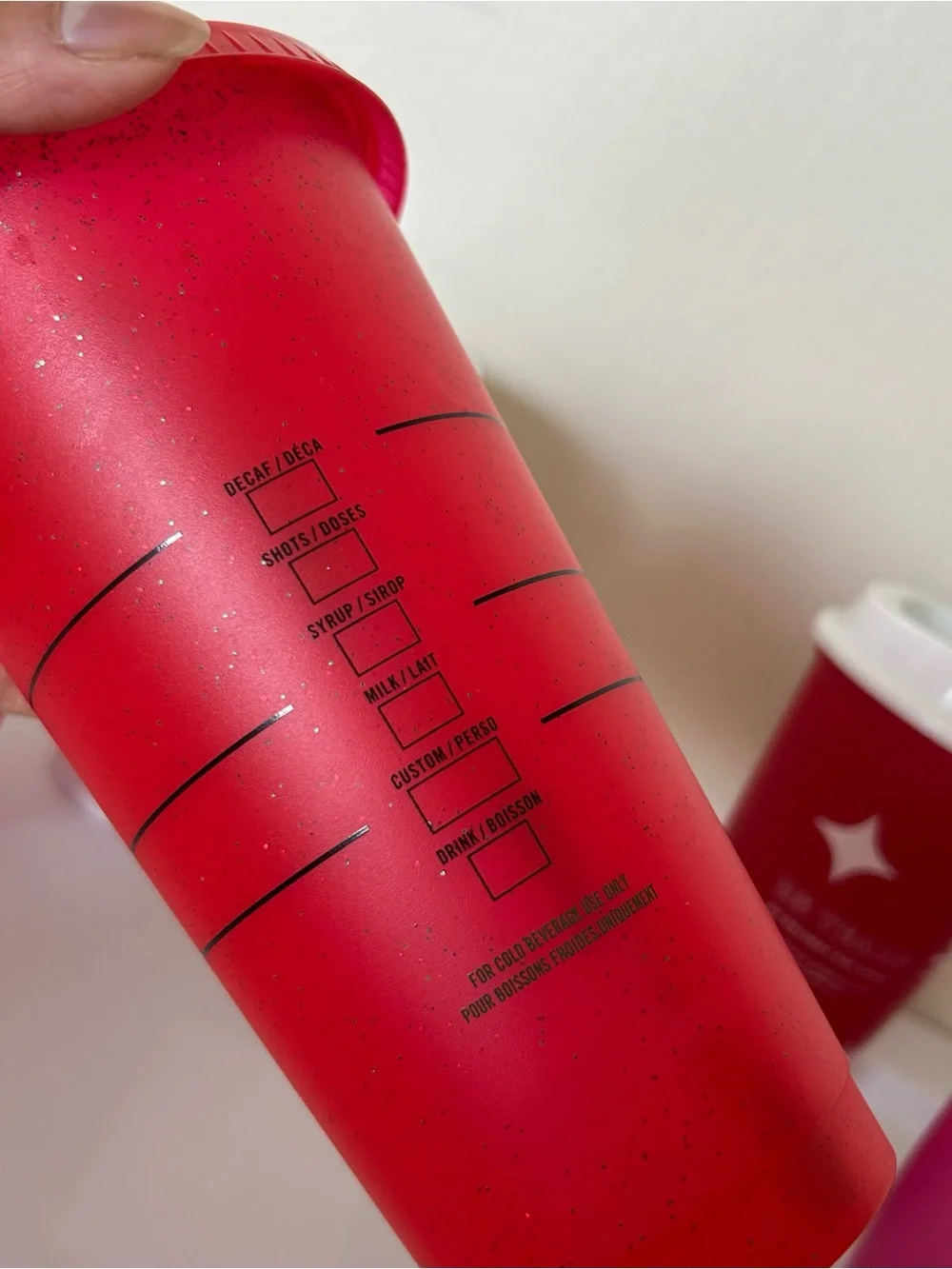 NWOT College Student Dorm Room Starbucks Cup Mug Bundle Coffee Tea Water Pink